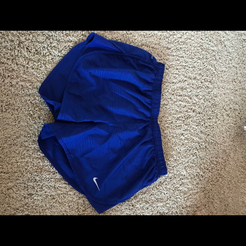 Blue nike running shorts NEVER WORN